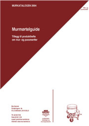 Bilde av Murmørtelguide